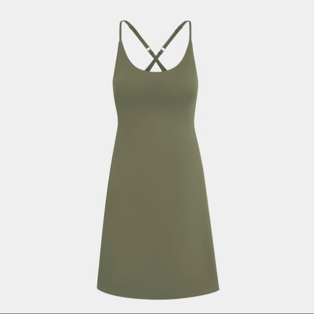 NWT In My Feels Everyday Cloudful Flare Activity Dress